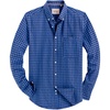 Plaid-blue Black