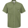 image:imageAlimens amp Gentle Short Sleeve Fishing Shirt Wicking Fabric Sun Protection Casual Button Down ShirtsGrass Green