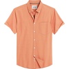 image:imageMens Oxford Dress Shirt Short Sleeve Button Down Collar Summer Casual Shirt  Wrinkle Free Breathable amp Crisp Regular Fit Solid Color for Business Casual Office Work Daily Vacation Weekend Party DateOrange