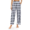 image:imageWomens Pajama Pants Plaid Stretch Comfy Lounge Pants Sleep Bottoms Y2K PJ  Buffalo plaid pajama Sleepwear Soft Long pjs Checked Home Going out Fall winter Christmas matching Lady pants CozyWhite black plaid