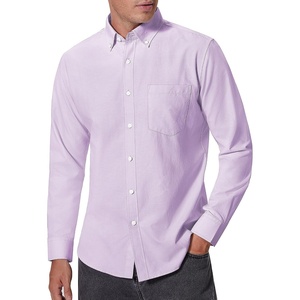 image:imageAlimens amp Gentle Mens Oxford Shirts Regular Fit Button Down Shirt Business Casual Shirts Long Sleeve Dress ShirtPurple