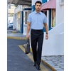 image:imageAlimens amp Gentle Mens Dress Shirt Short Sleeve Pocket Button Down ShirtBlue