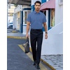 image:imageAlimens amp Gentle Mens Dress Shirt Short Sleeve Pocket Button Down ShirtDusty Blue