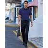 image:imageAlimens amp Gentle Mens Dress Shirt Short Sleeve Pocket Button Down ShirtNavy Blue