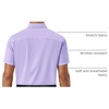 image:imageAlimens amp Gentle Mens Dress Shirt Short Sleeve Pocket Button Down ShirtPurple