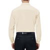 image:imageAlimens amp Gentle Mens Dress Shirts Long Sleeve Stretch Button Down ShirtBeige