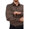 image:imageAlimens amp Gentle Mens Dress Shirts Long Sleeve Stretch Button Down ShirtDark Khaki