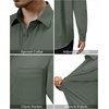 image:imageAlimens amp Gentle Mens Dress Shirts Long Sleeve Stretch Button Down ShirtLight Green
