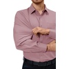 image:imageAlimens amp Gentle Mens Dress Shirts Long Sleeve Stretch Button Down ShirtMauve