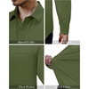 image:imageAlimens amp Gentle Mens Dress Shirts Long Sleeve Stretch Button Down ShirtOlive Green