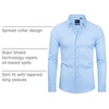 image:imageAlimens amp Gentle Mens Stain Shield Dress Shirts Slim Fit Button Down ShirtBlue Sky