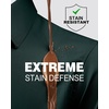 image:imageAlimens amp Gentle Mens Stain Shield Dress Shirts Slim Fit Button Down ShirtDark Green