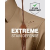 image:imageAlimens amp Gentle Mens Stain Shield Dress Shirts Slim Fit Button Down ShirtDark Khaki