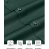 image:imageAlimens amp Gentle Mens Stain Shield Dress Shirts Slim Fit Button Down ShirtEmerald Green