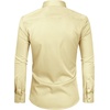 image:imageAlimens amp Gentle Mens Stain Shield Dress Shirts Slim Fit Button Down ShirtLight Yellow