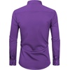 image:imageAlimens amp Gentle Mens Stain Shield Dress Shirts Slim Fit Button Down ShirtPurple
