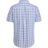 image:imageAlimens amp Gentle Plaid Mens Short Sleeve Button Down Shirts with PocketBlack Blue Check
