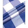 image:imageAlimens amp Gentle Plaid Mens Short Sleeve Button Down Shirts with PocketBlue Buffalo