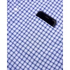 image:imageAlimens amp Gentle Plaid Mens Short Sleeve Button Down Shirts with PocketBlue Gingham