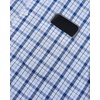 image:imageAlimens amp Gentle Plaid Mens Short Sleeve Button Down Shirts with PocketBlue Navy Plaid