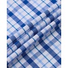 image:imageAlimens amp Gentle Plaid Mens Short Sleeve Button Down Shirts with PocketBlue Navy Plaid