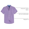 image:imageAlimens amp Gentle Plaid Mens Short Sleeve Button Down Shirts with PocketBlue Red Gingham