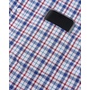 image:imageAlimens amp Gentle Plaid Mens Short Sleeve Button Down Shirts with PocketBlue Red Plaid