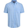 image:imageAlimens amp Gentle Plaid Mens Short Sleeve Button Down Shirts with PocketBlue Yellow Plaid