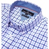 image:imageAlimens amp Gentle Plaid Mens Short Sleeve Button Down Shirts with PocketNavy Red Small Plaid