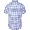 image:imageAlimens amp Gentle Plaid Mens Short Sleeve Button Down Shirts with PocketNavy Red Small Plaid