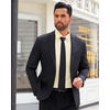 image:imageMens Dress Shirt Long Sleeve Wrinkle Free Stretch Button Down ShirtYellow