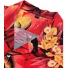 image:imageMens Hawaiian Shirt Summer Beach Casual Short Sleeve Button Down Shirts1609 Red