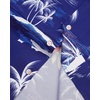 image:imageMens Hawaiian Shirt Summer Beach Casual Short Sleeve Button Down ShirtsBright Blue Beach