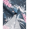 image:imageMens Hawaiian Shirt Summer Beach Casual Short Sleeve Button Down ShirtsDark Blue Beach