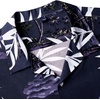 image:imageMens Hawaiian Shirt Summer Beach Casual Short Sleeve Button Down ShirtsDark Purple