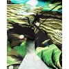 image:imageMens Hawaiian Shirt Summer Beach Casual Short Sleeve Button Down ShirtsGreen Beach