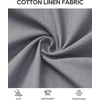 image:imageMens Linen Textured Shirt Cotton Short Sleeve Summer Button Down ShirtsDark Grey