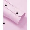image:imageMens Long Sleeve Dress Shirts Wrinkle Free Stretch Button Down ShirtPink