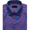 image:imageMens Paisley Dress Shirt Long Sleeve Button Down Floral Shirt Party WeddingPurple Teal