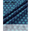 image:imageMens Polo Shirts Stretch Dry Fit Printed Golf Shirt Summer Party Beach TopsNavy Teal Flower