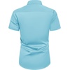 image:imageMens Short Sleeve Dress Shirt Wrinkle Free Summer Button Down ShirtsAquamarine Blue