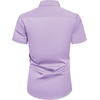image:imageMens Short Sleeve Dress Shirt Wrinkle Free Summer Button Down ShirtsLavender