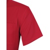 image:imageMens Short Sleeve Dress Shirt Wrinkle Free Summer Button Down ShirtsRed