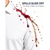 image:imageMens SilkBlend Dress Shirt Long Sleeve Regular Fit Button Down ShirtsWhite