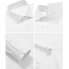 image:imageMens SilkBlend Dress Shirt Long Sleeve Regular Fit Button Down ShirtsWhite