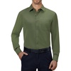 image:imageAlimens amp Gentle Mens Dress Shirts Long Sleeve Stretch Button Down ShirtOlive Green