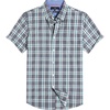 Grey Green Plaid
