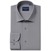image:imageMens SilkBlend Dress Shirt Long Sleeve Regular Fit Button Down ShirtsGrey
