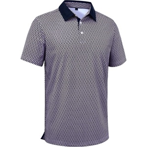 image:imageMens Polo Shirts Stretch Dry Fit Printed Golf Shirt Summer Party Beach TopsPurple Square