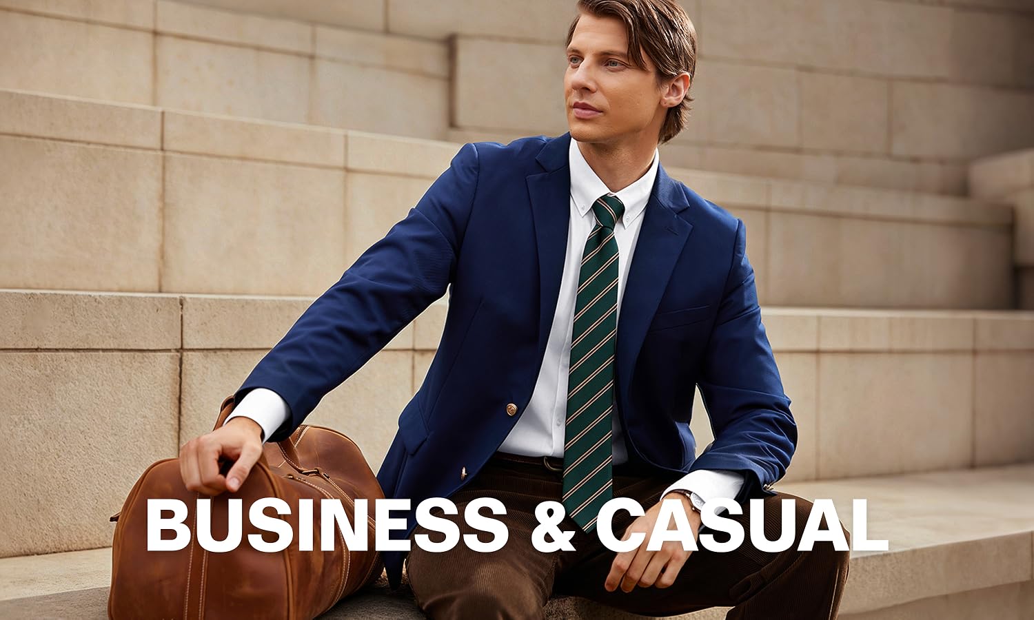 Alimens & Gentle | Built for Daily Wear – Wrinkle‑Free Stretch Men’s Button‑Up Tops